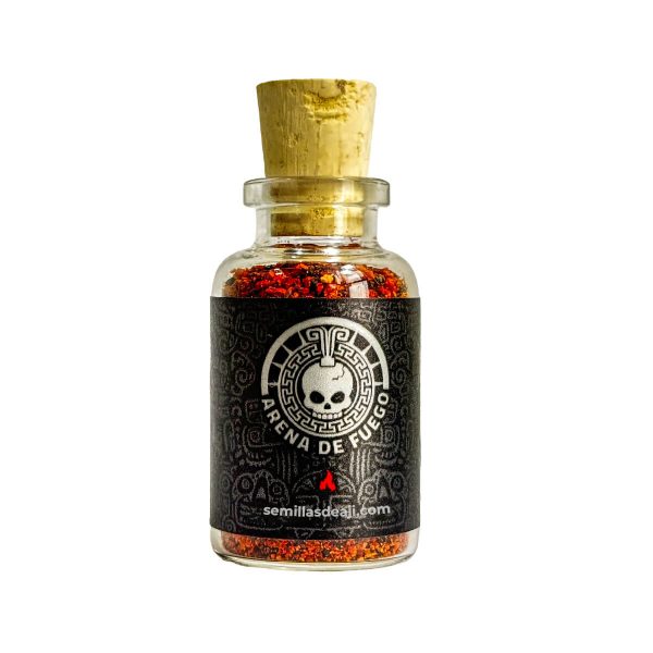 Arena de Fuego - Fuego Inca - Ají en Polvo Muy Picante - Producto original de Mundo Scoville